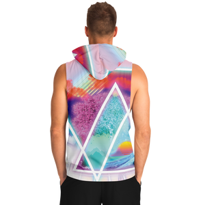 Dimensions Collide Sleeveless Hoodie