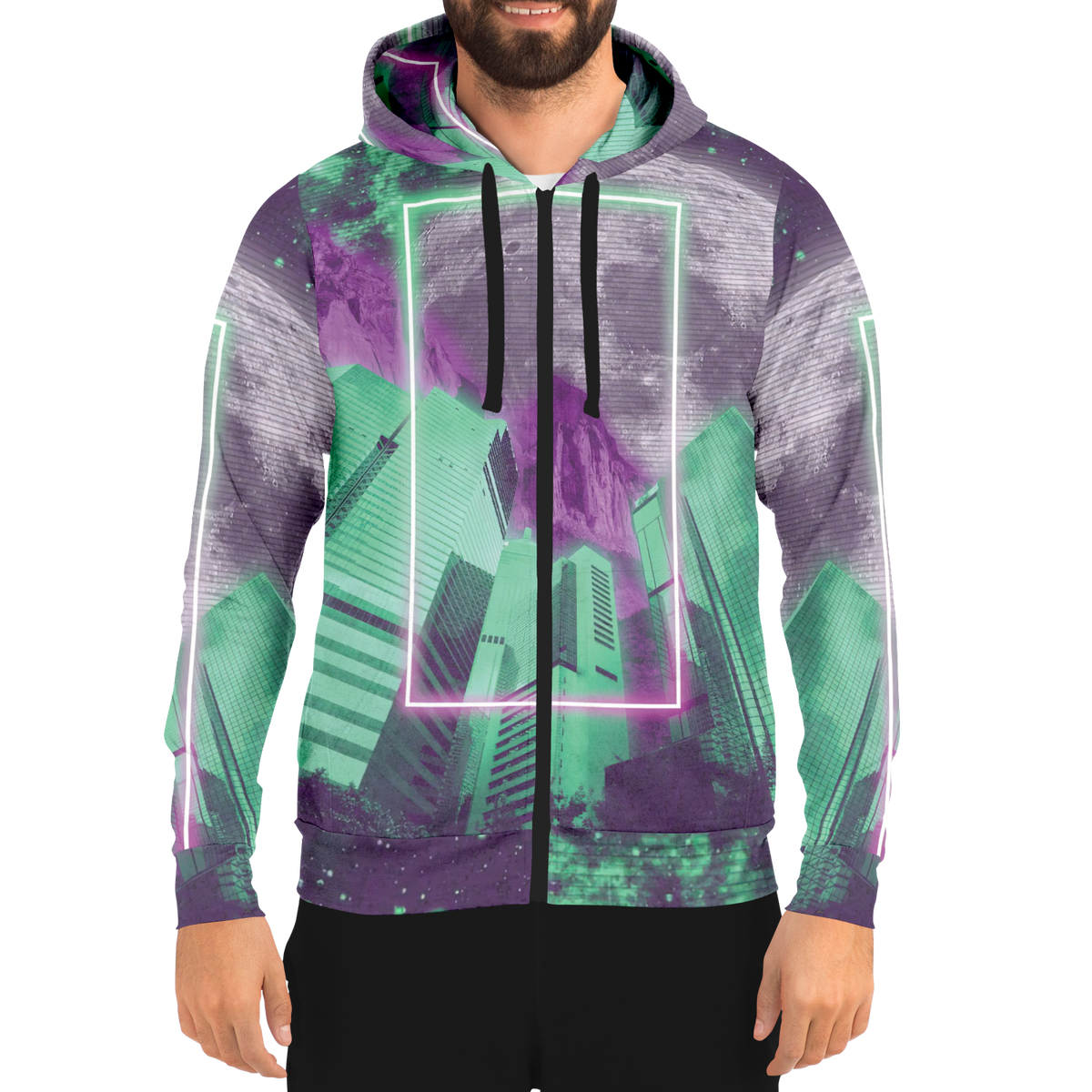 City of Radiance Zip Hoodie