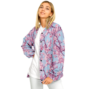 Cherry Blossom Varsity Jacket