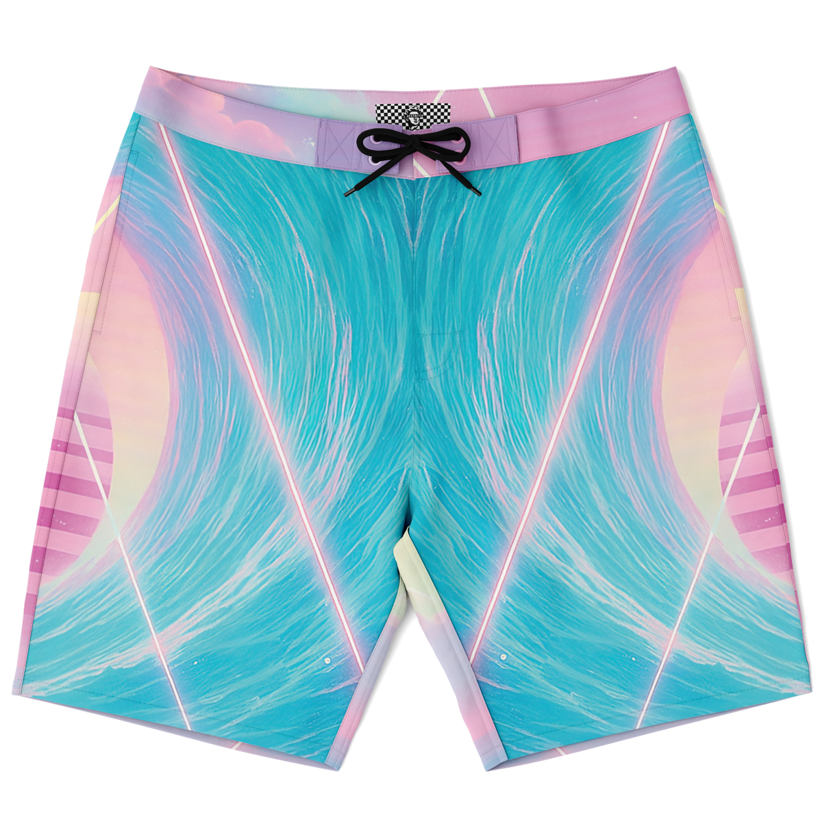 Grid Tide Board Shorts