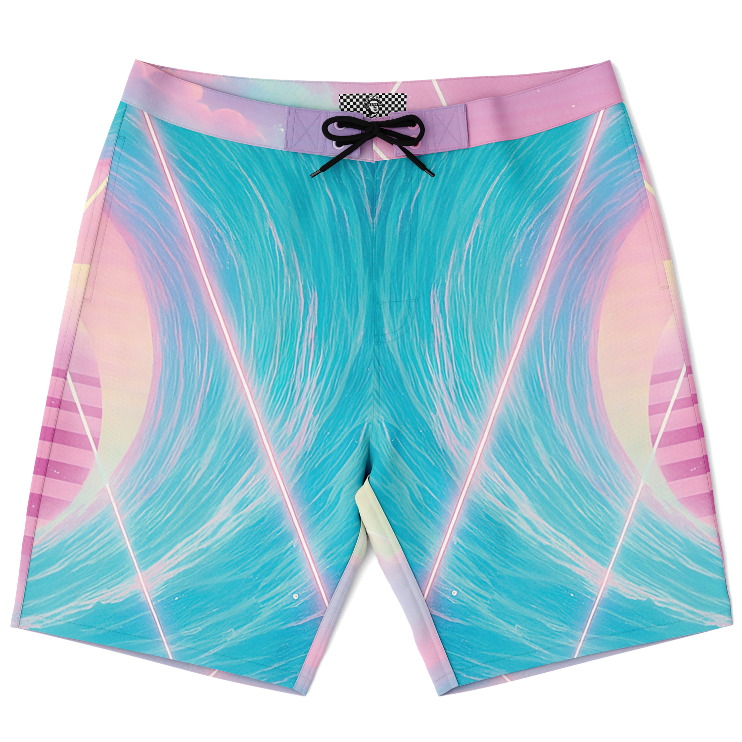 Grid Tide Board Shorts