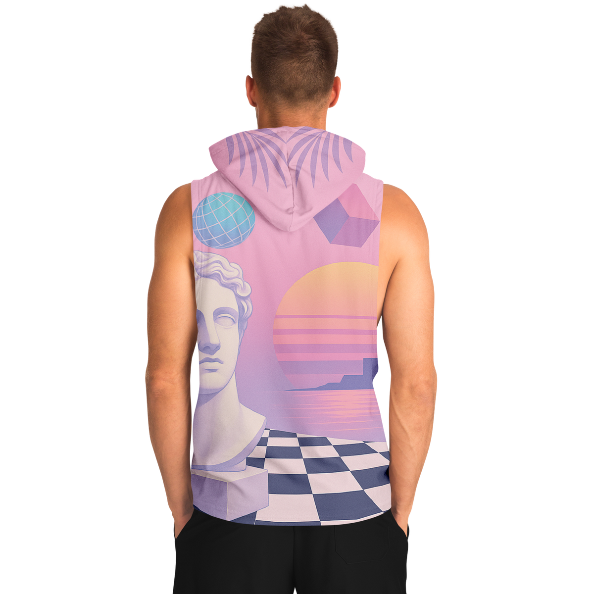 Corinthian Sleeveless Hoodie