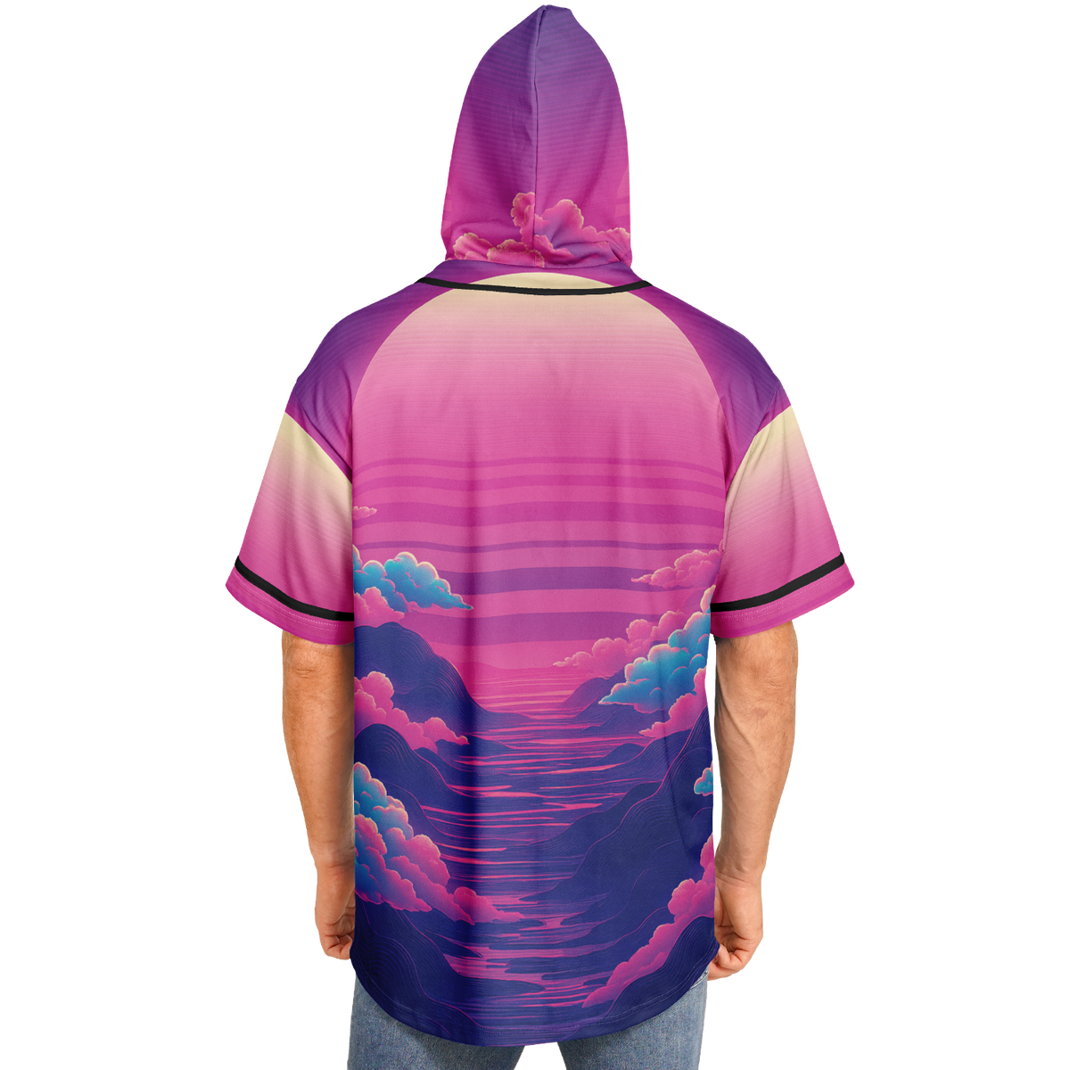 Duskwave Hooded Jersey