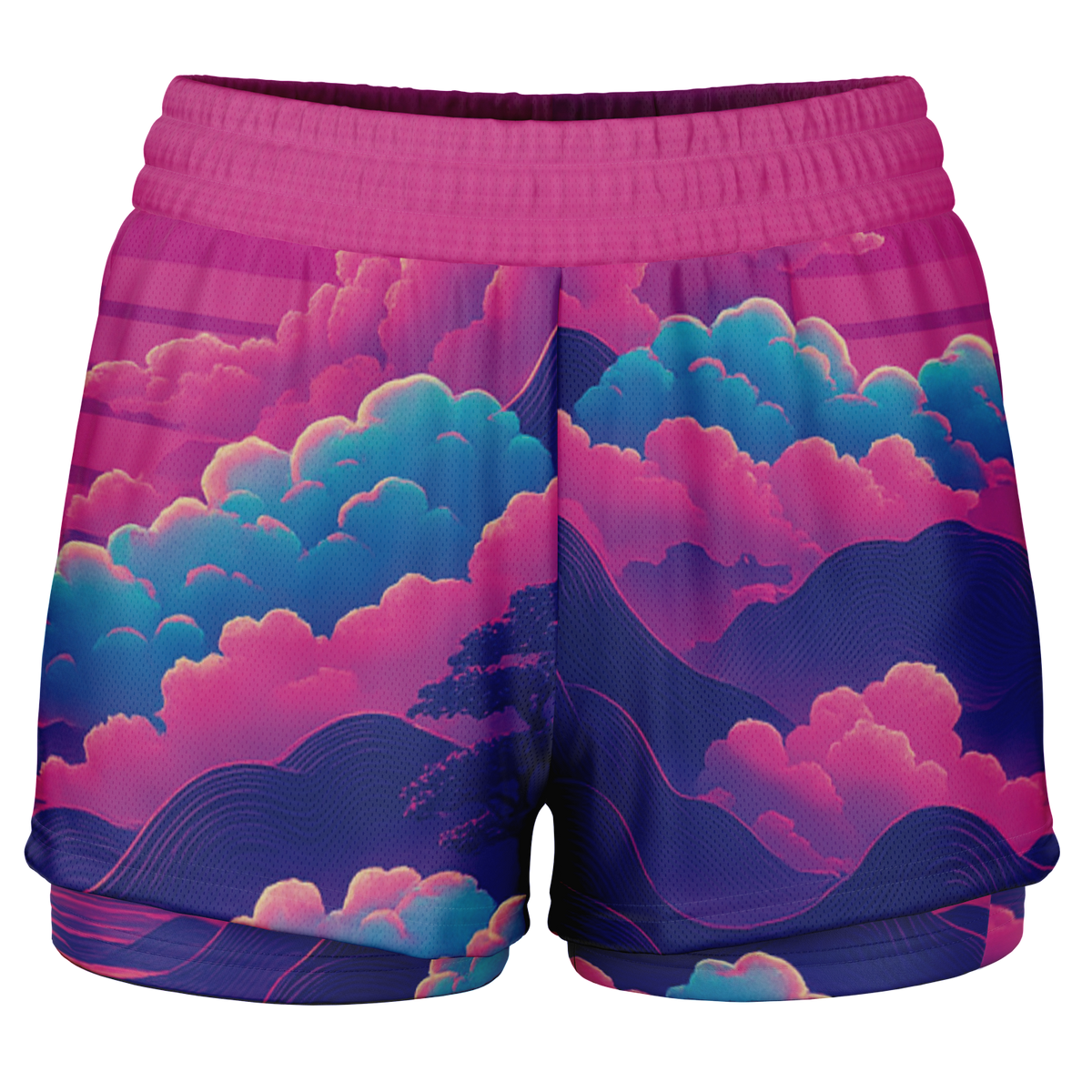Duskwave Women's 2-in-1 Shorts