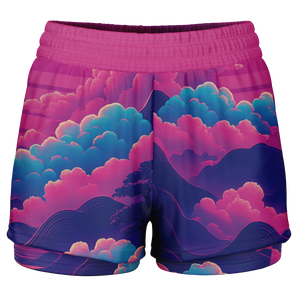 Duskwave Women's 2-in-1 Shorts