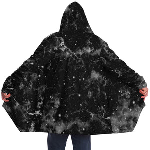 Dark Matter Cloak (Black Fur) - Festival Clothing, Rave Outfits, EDM Gear