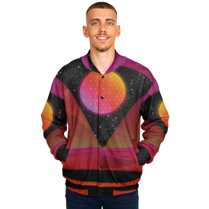 Desert Continuum Varsity Jacket