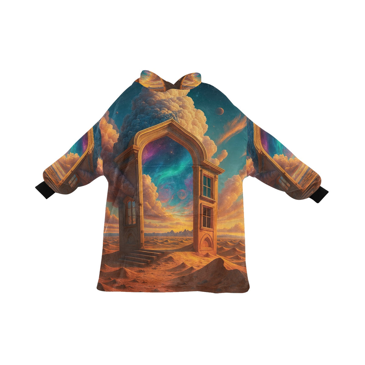 Mirage Mirror Blanket Hoodie