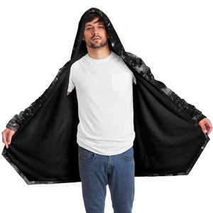 Dark Matter Cloak (Black Fur) - Festival Clothing, Rave Outfits, EDM Gear