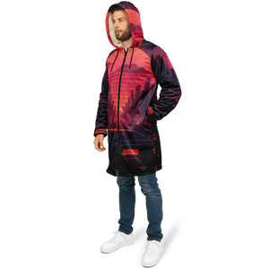 Nightfall Zip Up Cloak (White Fur)
