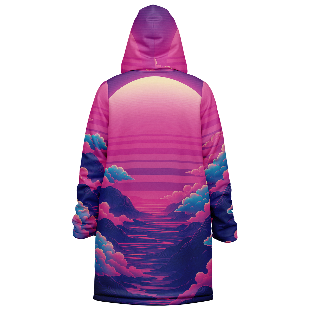 Duskwave Zip Up Cloak