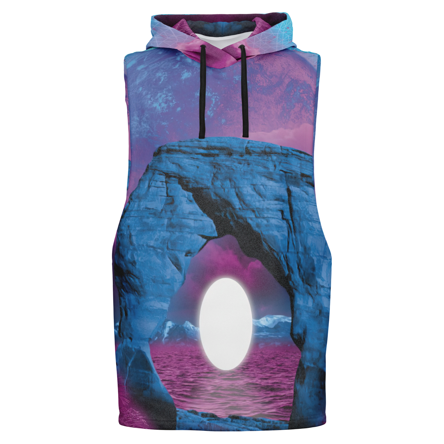 The Visitor Sleeveless Hoodie