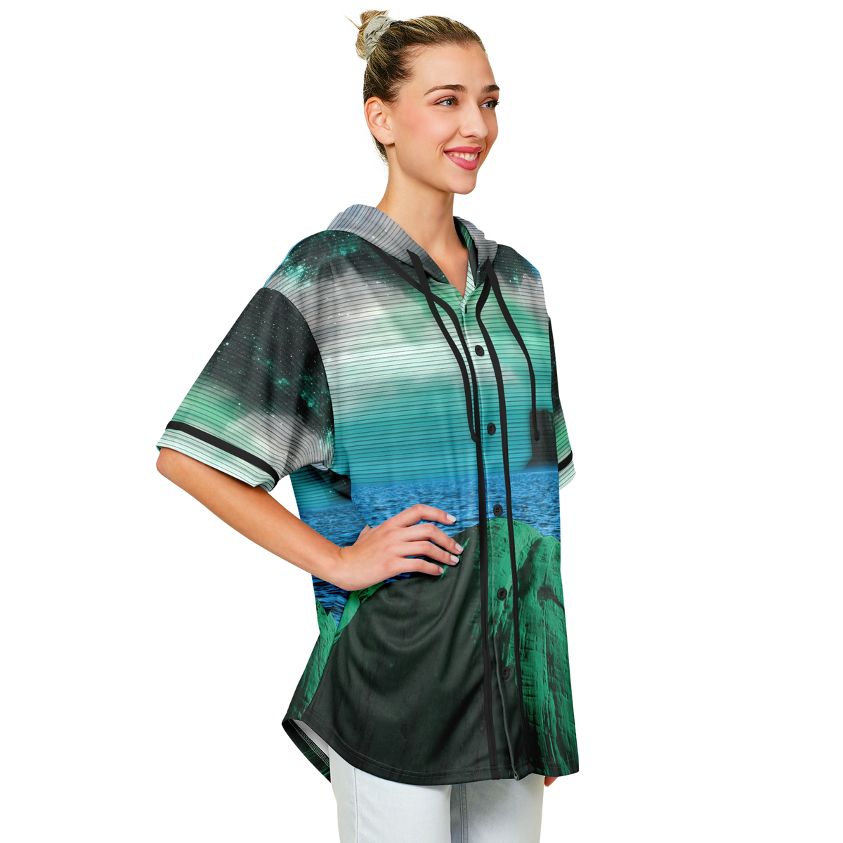 Emerald Canyon Hooded Jersey