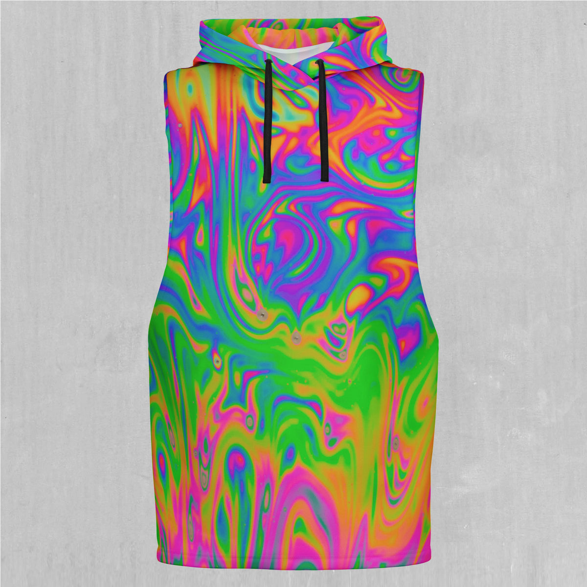 Acid Pool Sleeveless Hoodie