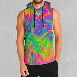 Acid Pool Sleeveless Hoodie