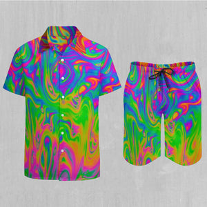 Acid Pool Men's Beach Set