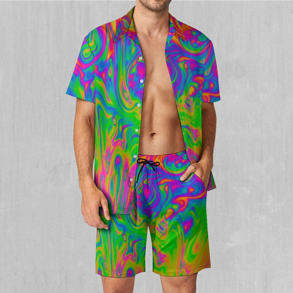 Acid Pool Men's Beach Set