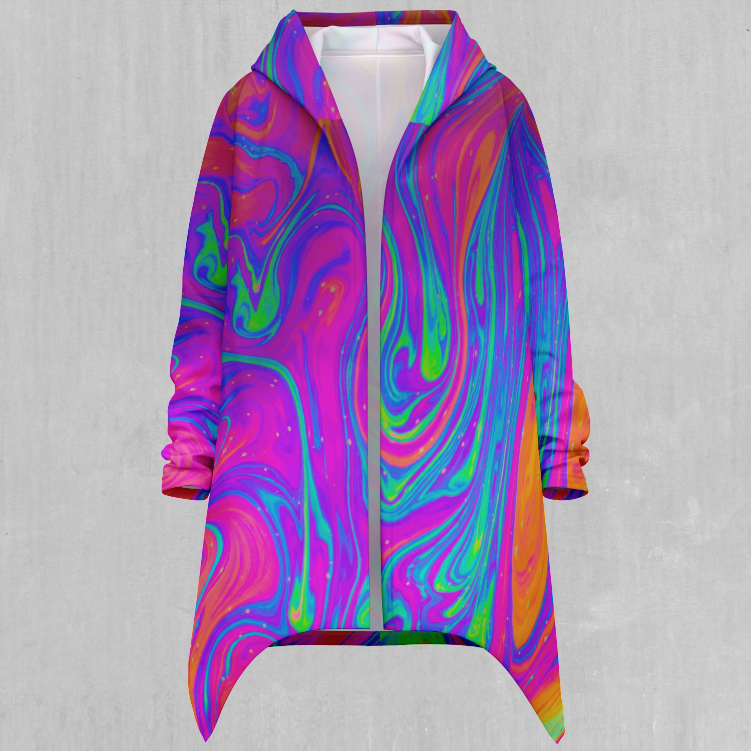 Acidic Drip Longline Cloak