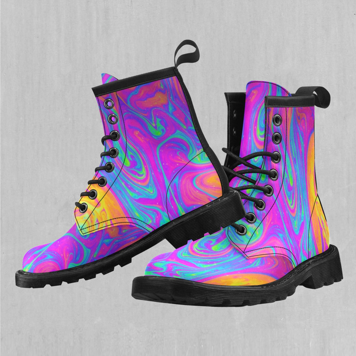 Acidic Drip Women's Lace Up Boots