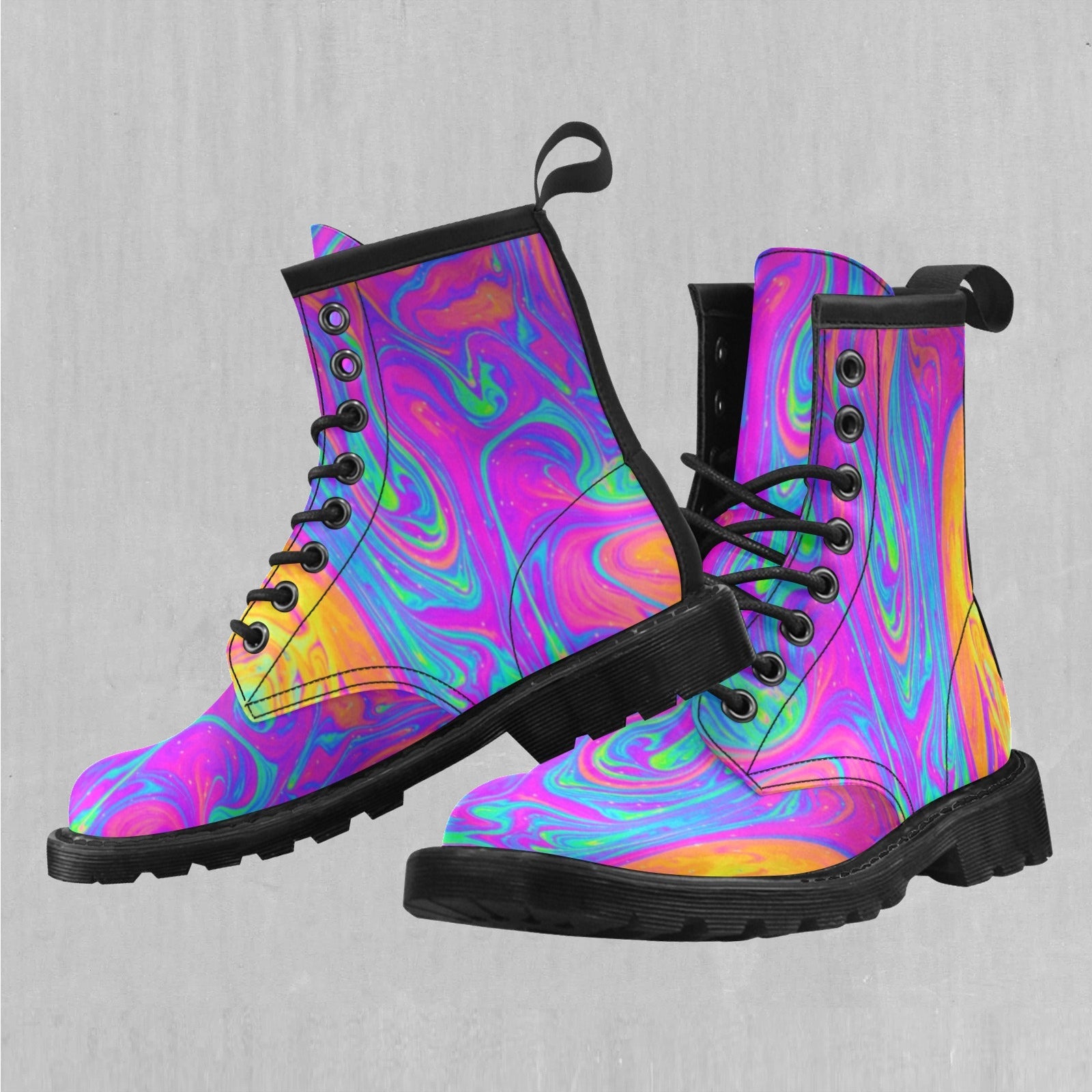 Acidic Drip Women's Lace Up Boots