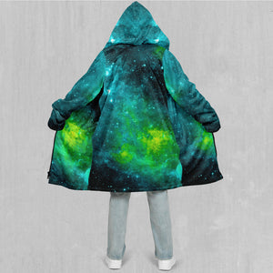 Acidic Realm Zip Up Cloak (Black Fur)