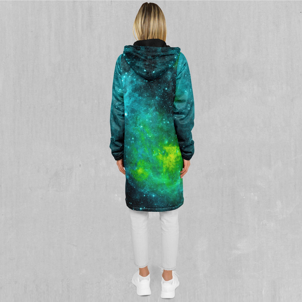 Acidic Realm Zip Up Cloak (Black Fur)