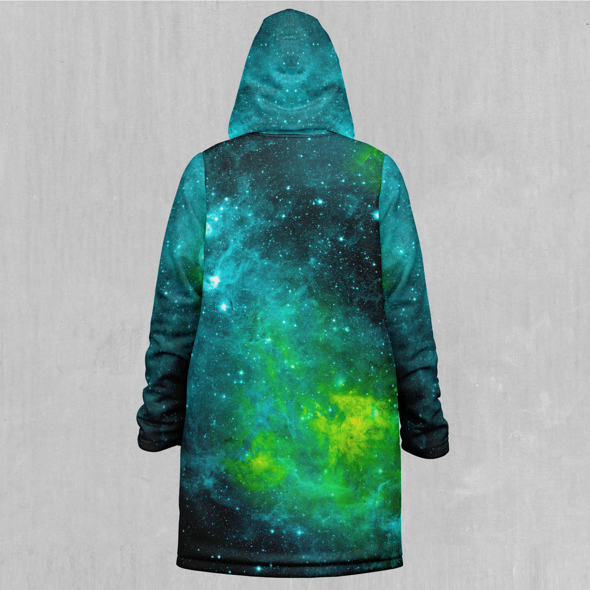 Acidic Realm Zip Up Cloak (White Fur)