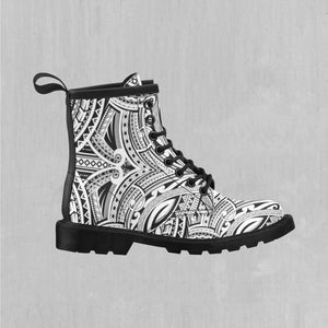 Ancient Tribe Women's Lace Up Boots