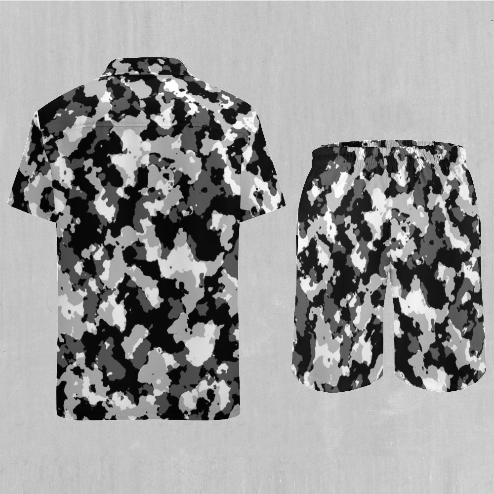 Arctic Camo Men's Beach Set