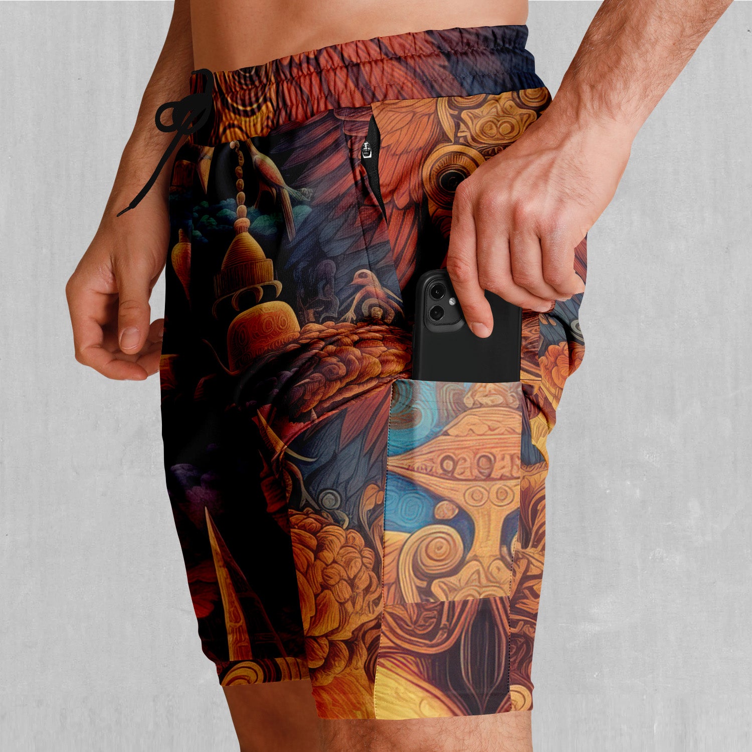 Ascension Men's 2 in 1 Shorts