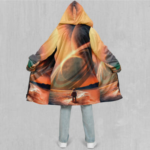 Astral Coast Zip Up Cloak (Black Fur)