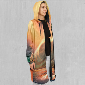 Astral Coast Zip Up Cloak (Black Fur)