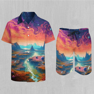 Astral Odyssey Men's Beach Set