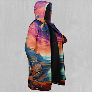 Astral Odyssey Zip Up Cloak (Black Fur)