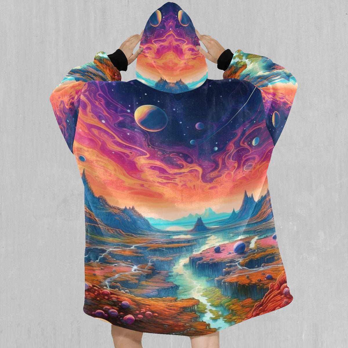 Astral Odyssey Blanket Hoodie