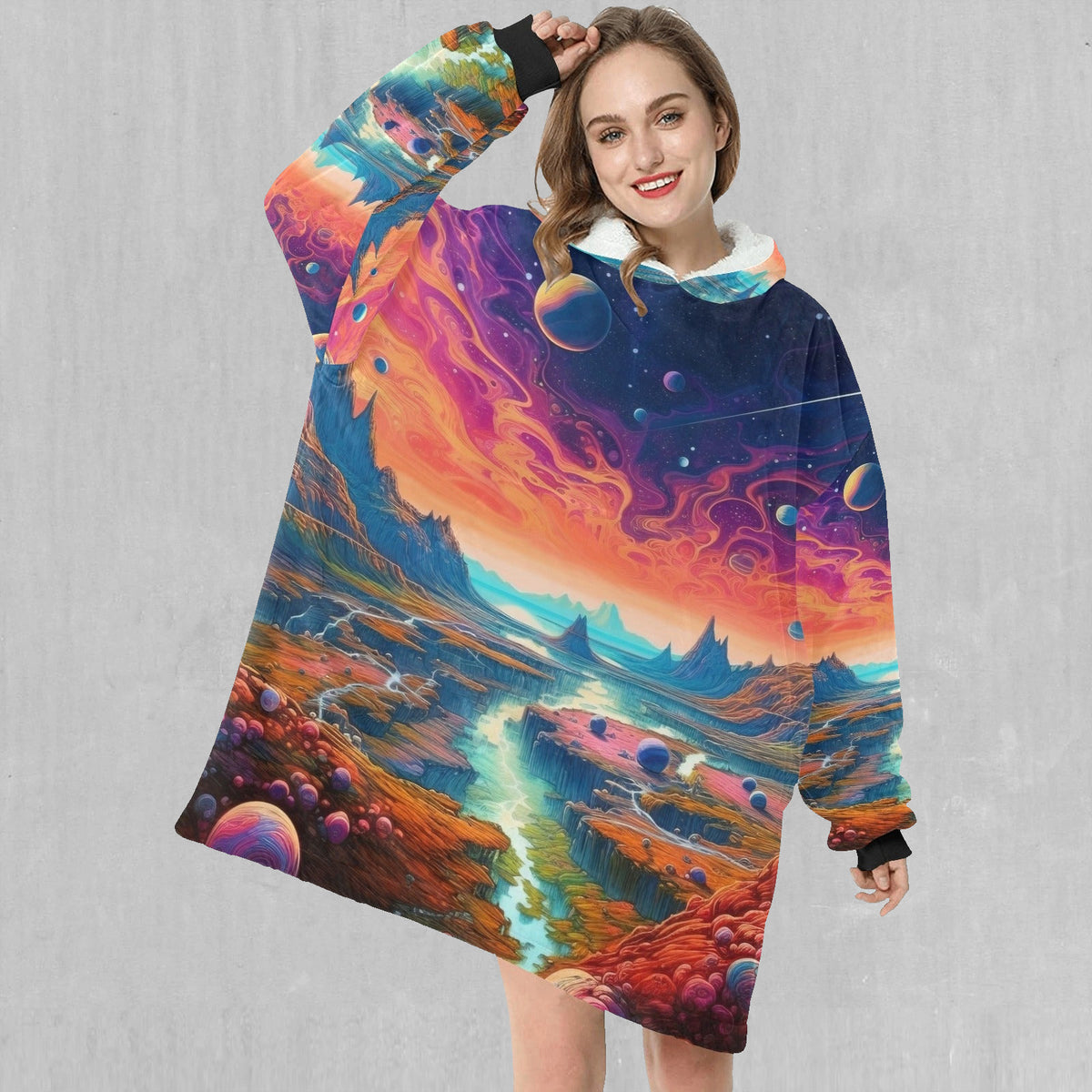 Astral Odyssey Blanket Hoodie
