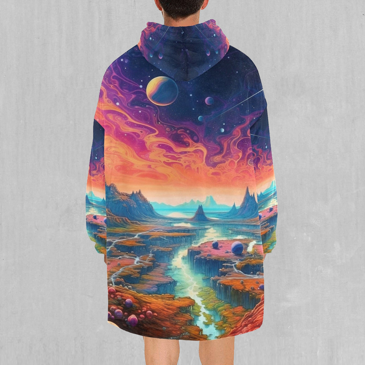 Astral Odyssey Blanket Hoodie