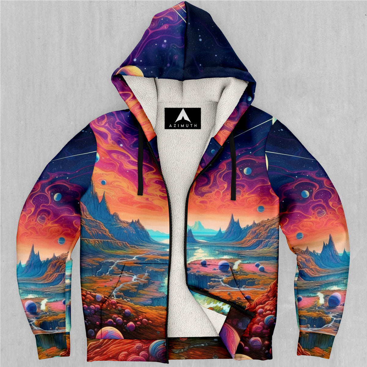 Astral Odyssey Sherpa Hoodie