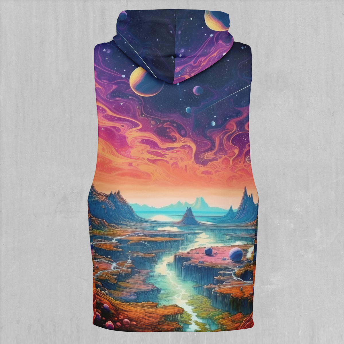 Astral Odyssey Sleeveless Hoodie