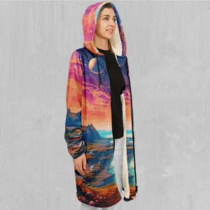 Astral Odyssey Zip Up Cloak (White Fur)