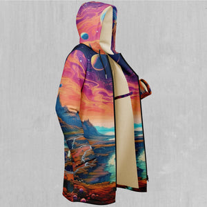 Astral Odyssey Zip Up Cloak (White Fur)