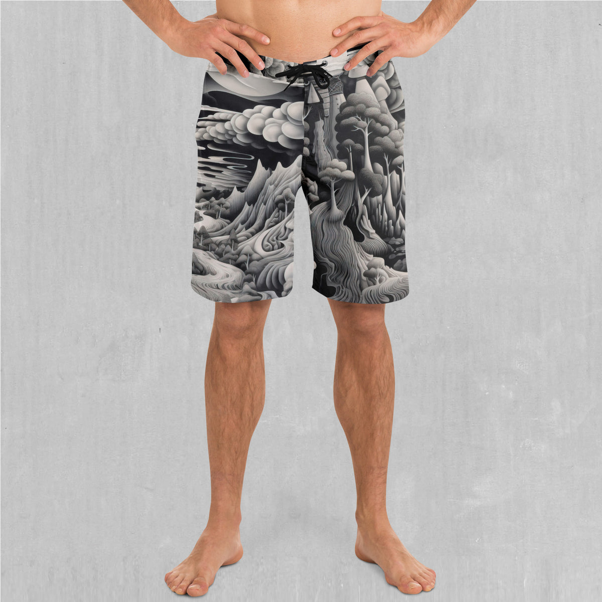 Ethereal Moonlight Board Shorts