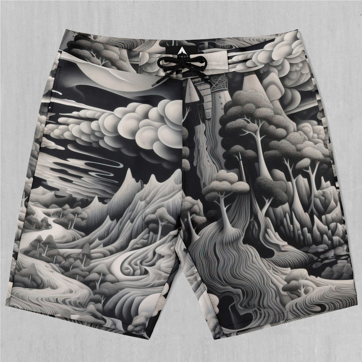 Ethereal Moonlight Board Shorts