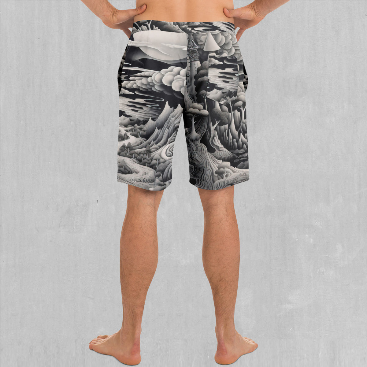 Ethereal Moonlight Board Shorts