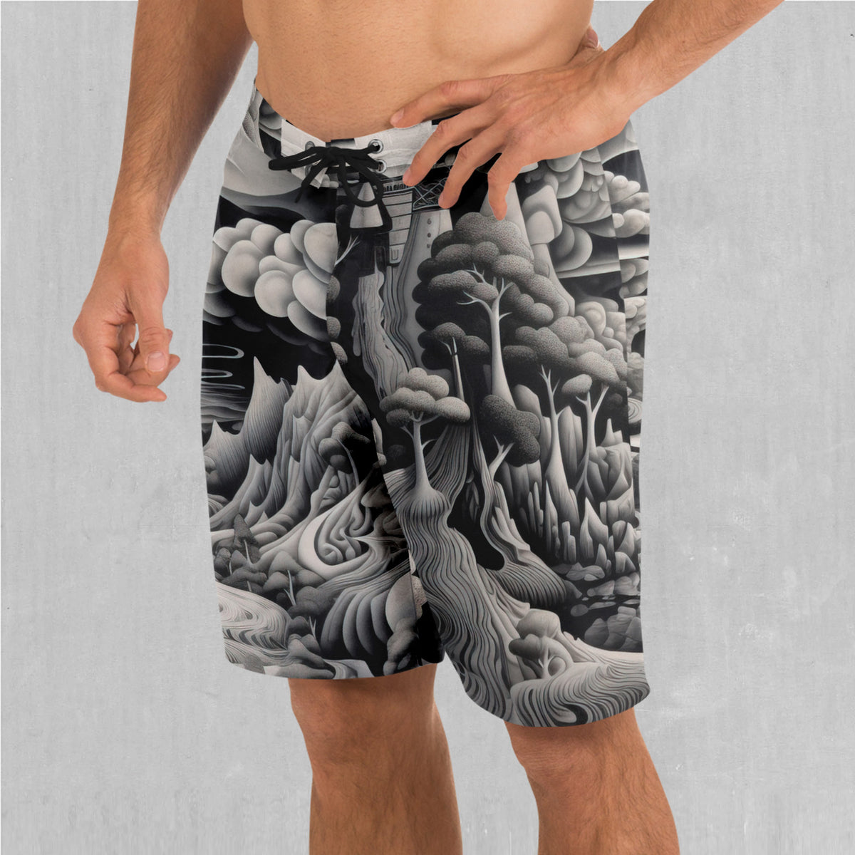 Ethereal Moonlight Board Shorts