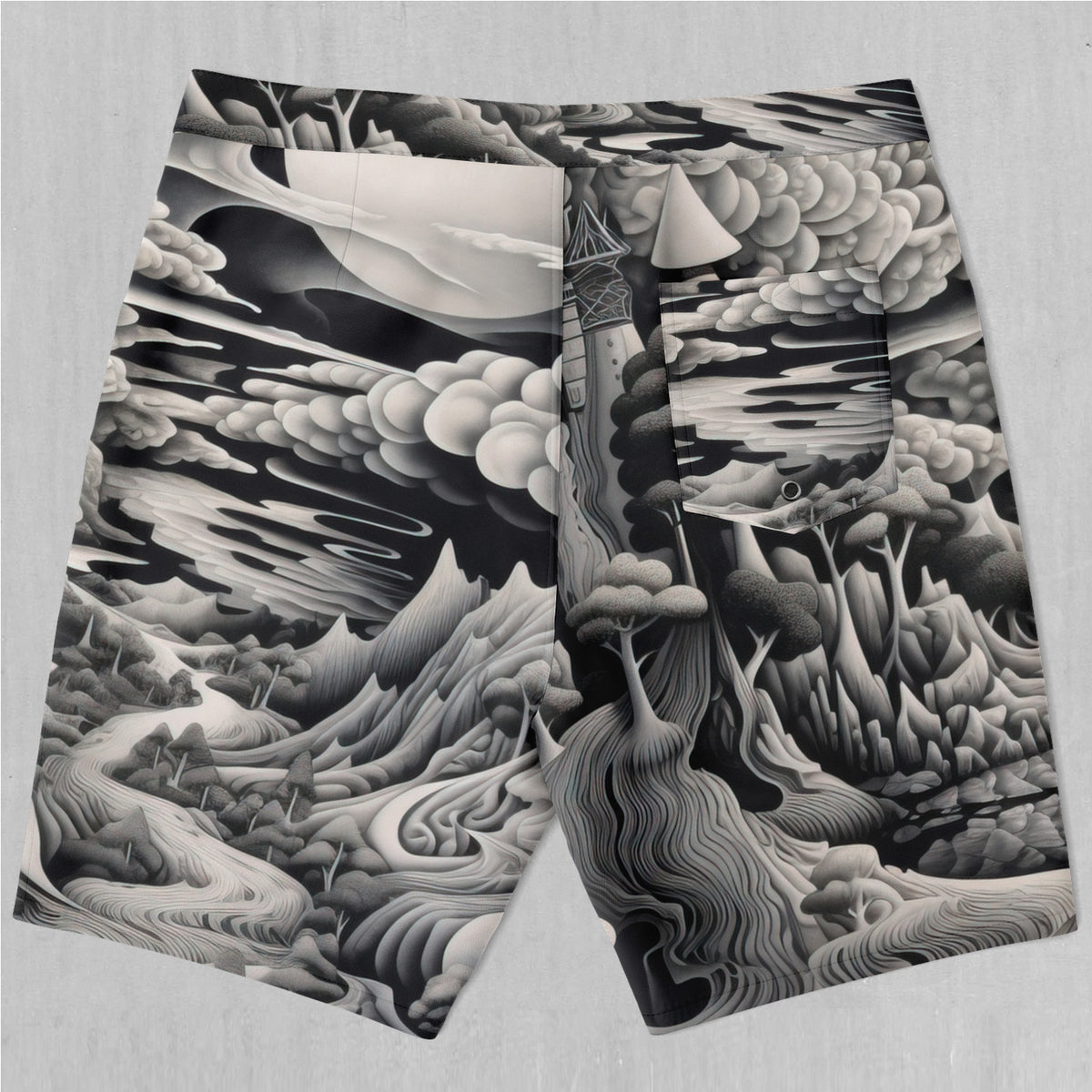 Ethereal Moonlight Board Shorts