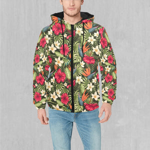 Botanical Puffer Jacket