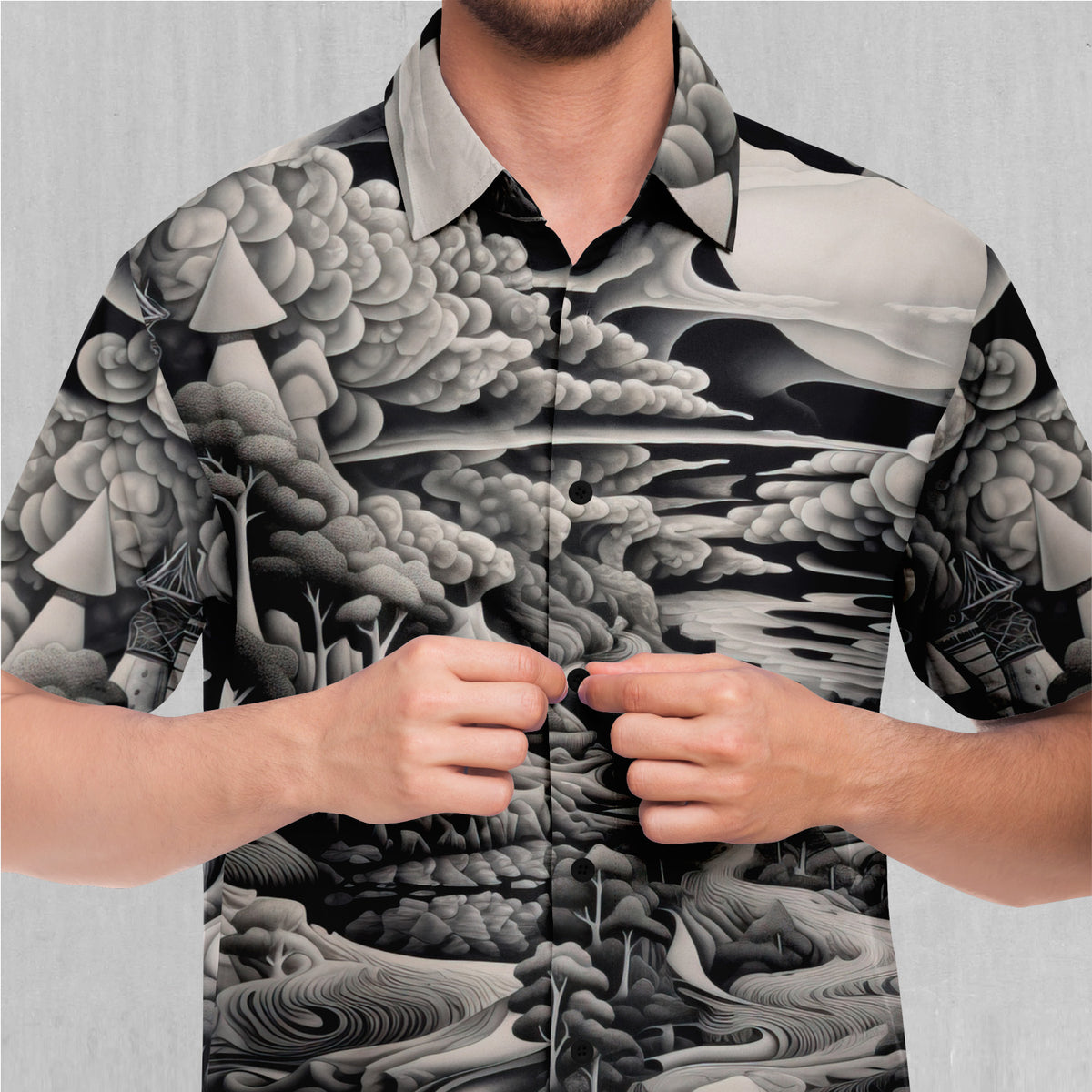 Ethereal Moonlight Button Down Shirt