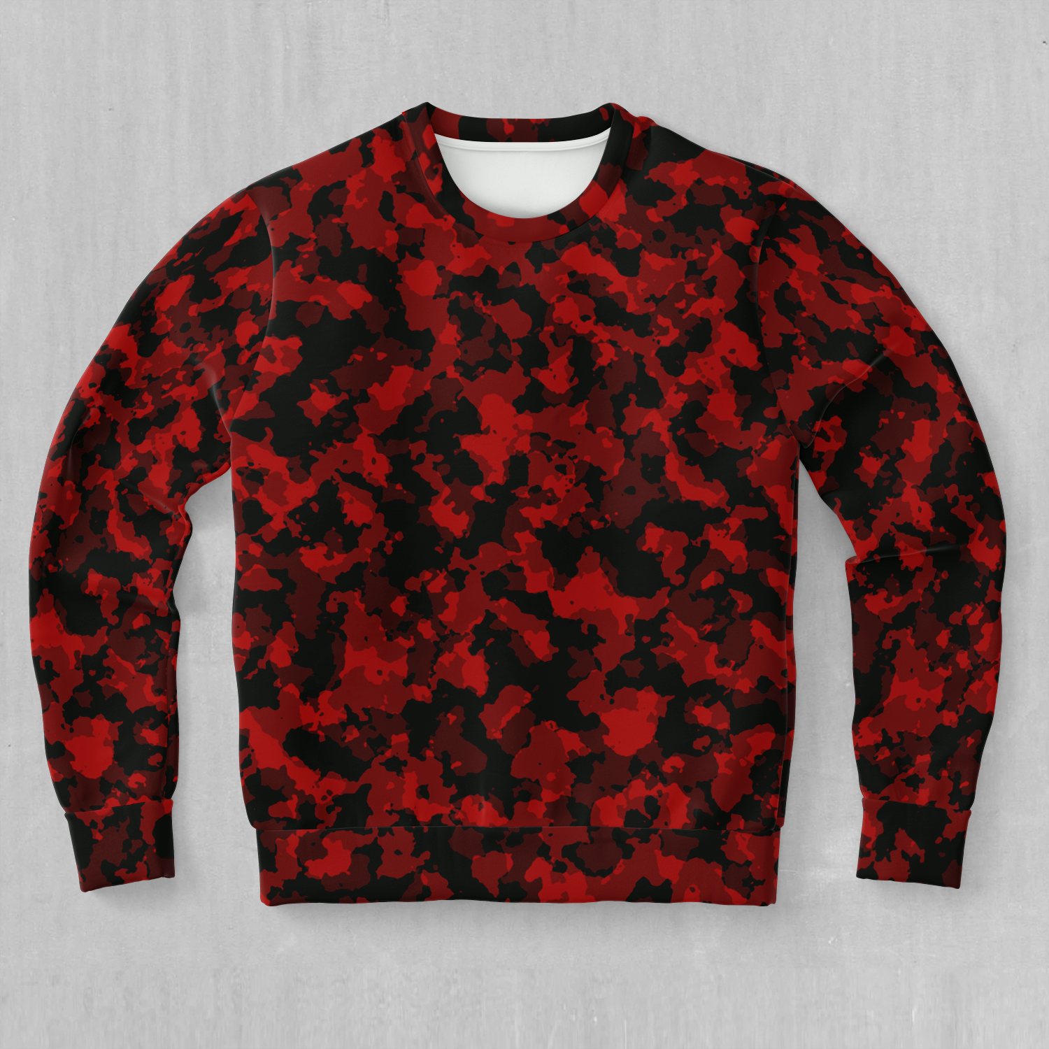 Cardinal Red Camo Sweatshirt