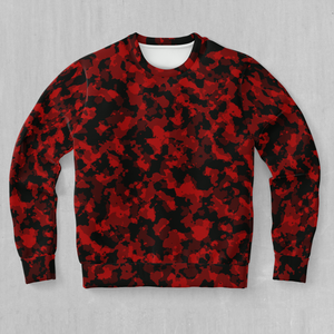 Cardinal Red Camo Sweatshirt